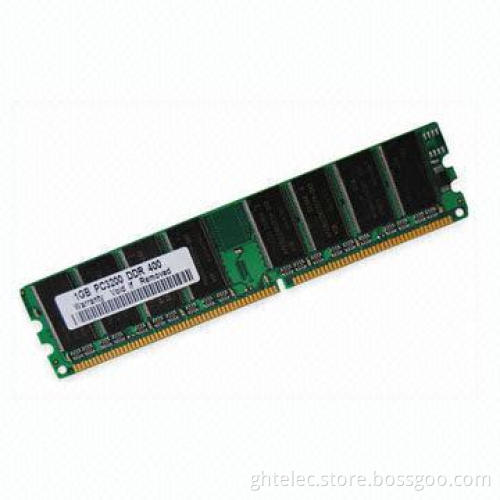 Desktop DDR 1GB 400MHz RAM memory, works with motherboards, ETT original chips and fast delivery